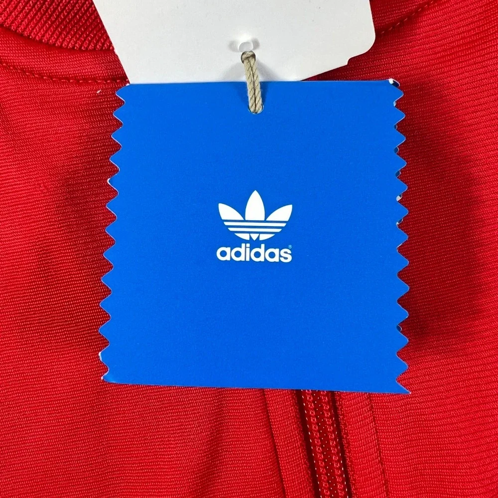 Adidas Track Suit Kids 18M Red Disney Goofy Superstar‎ Jacket Pants Set Vintage